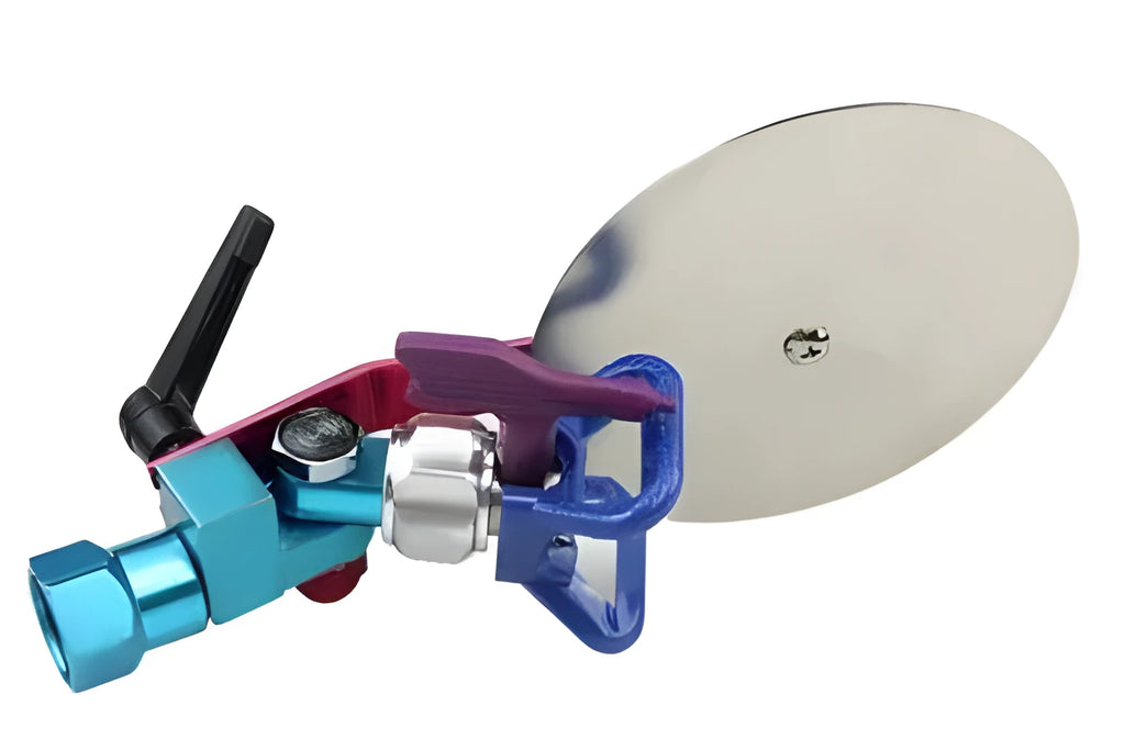 Aluminium alloy airless paint sprayer anti-splash colour separation baffle accessory