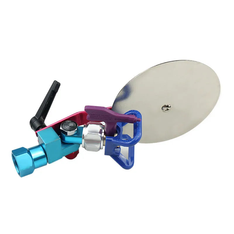 Aluminium alloy airless paint sprayer anti-splash colour separation baffle accessory