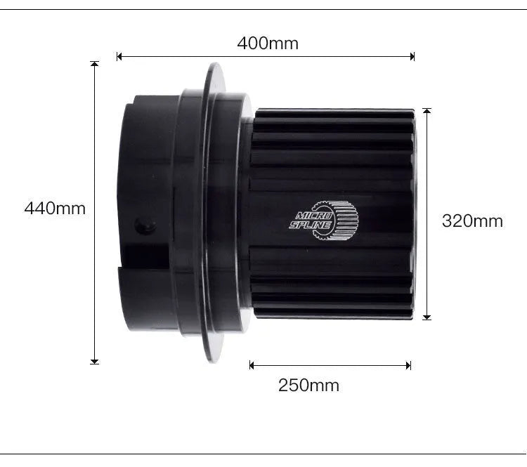 FOVNO 7075 aluminium alloy 12-speed mountain bike tower base repair part in Taki size.