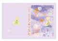 Hardback notebook with The Little Prince cartoon cover illustration in four design options