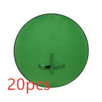 Foldable green photography background board with steel spring frame, approx. 150 x 200 cm, nylon cloth, portable pouch.