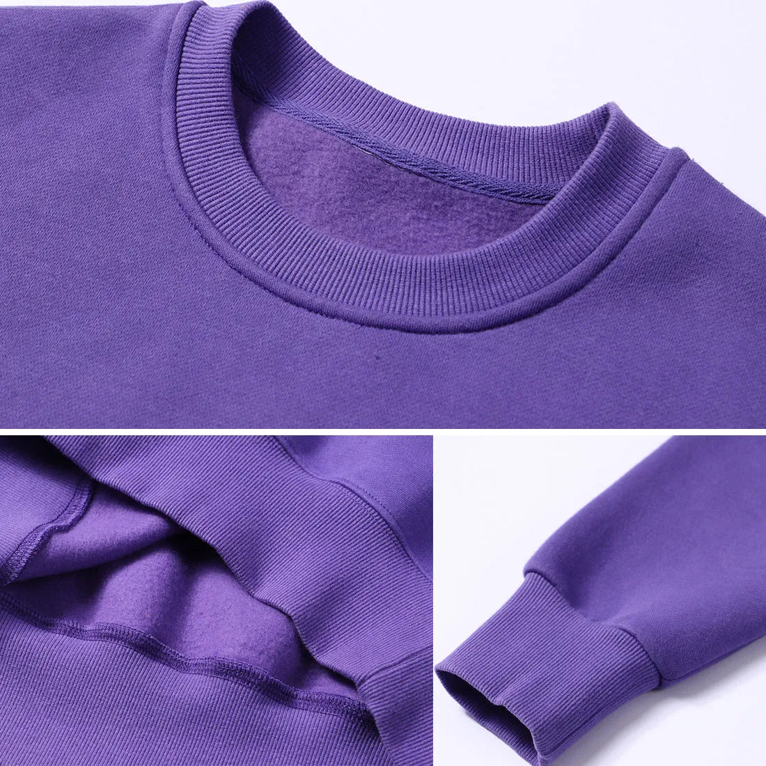 Man wearing Avatar The Last Airbender fleece sweatshirt round neck long sleeve multiple colours