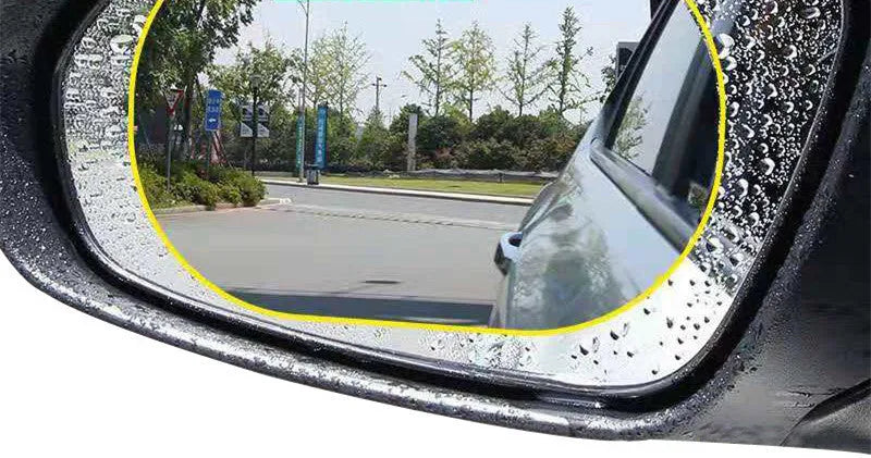 Two pieces of Che Youmeng car rearview mirror rainproof film, PET, 100mm x 145mm, waterproof and anti-fog, for GM vehicles