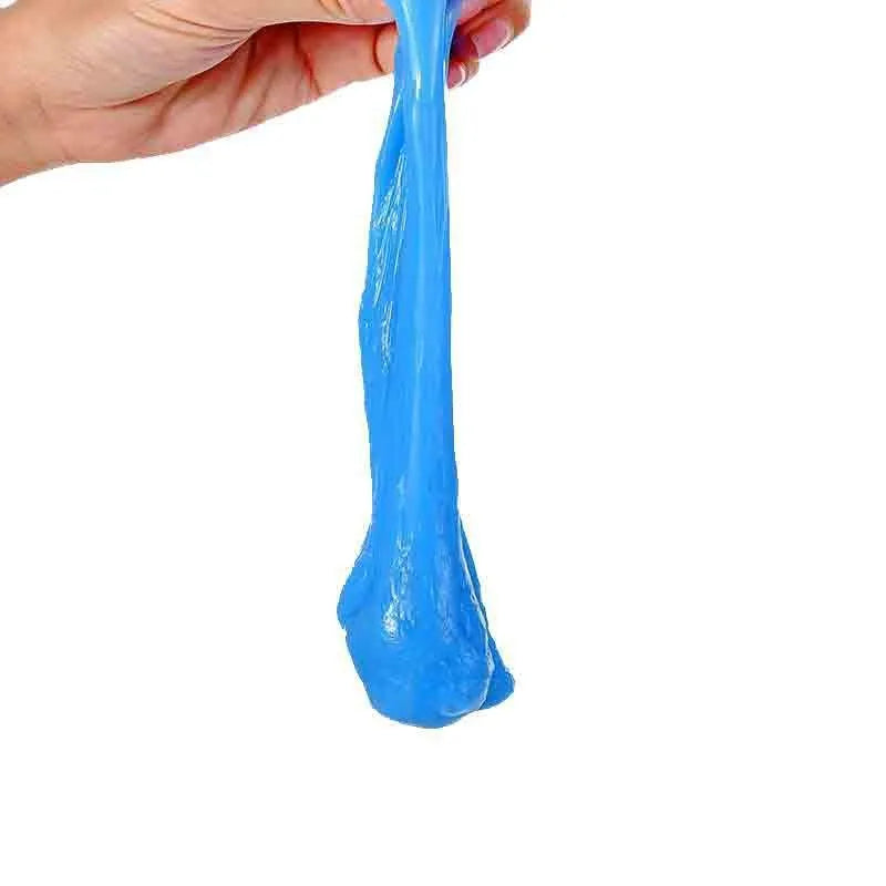 Soft rubber car cleaning gel putty in red, yellow, blue, or green, 160g or 200g, for interior dust removal