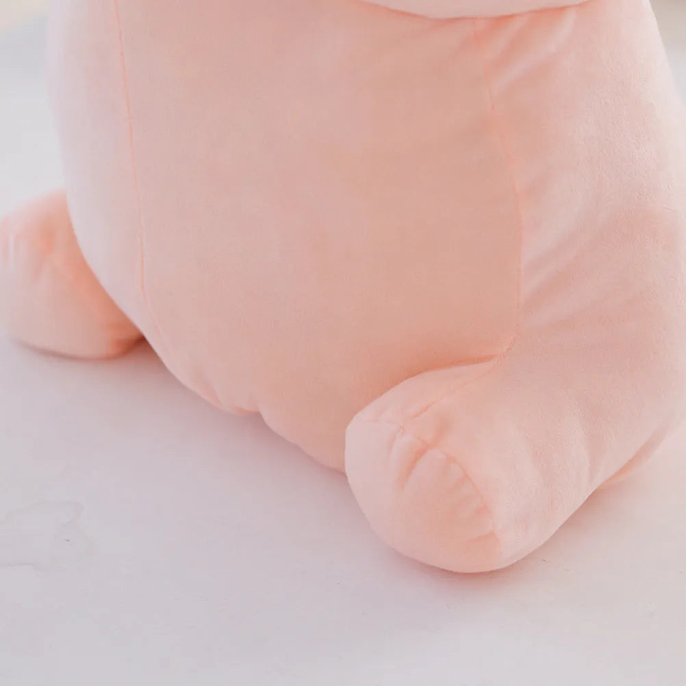 Pray For Xiao Ding spoof squeaking plush doll in super soft short plush, 10cm to 50cm size options