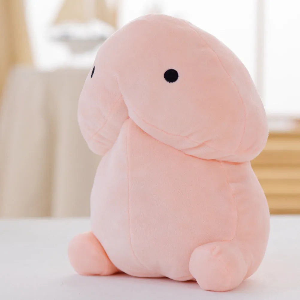Pray For Xiao Ding spoof squeaking plush doll in super soft short plush, 10cm to 50cm size options