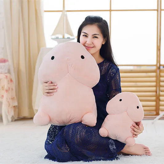 Pray For Xiao Ding spoof squeaking plush doll in super soft short plush, 10cm to 50cm size options