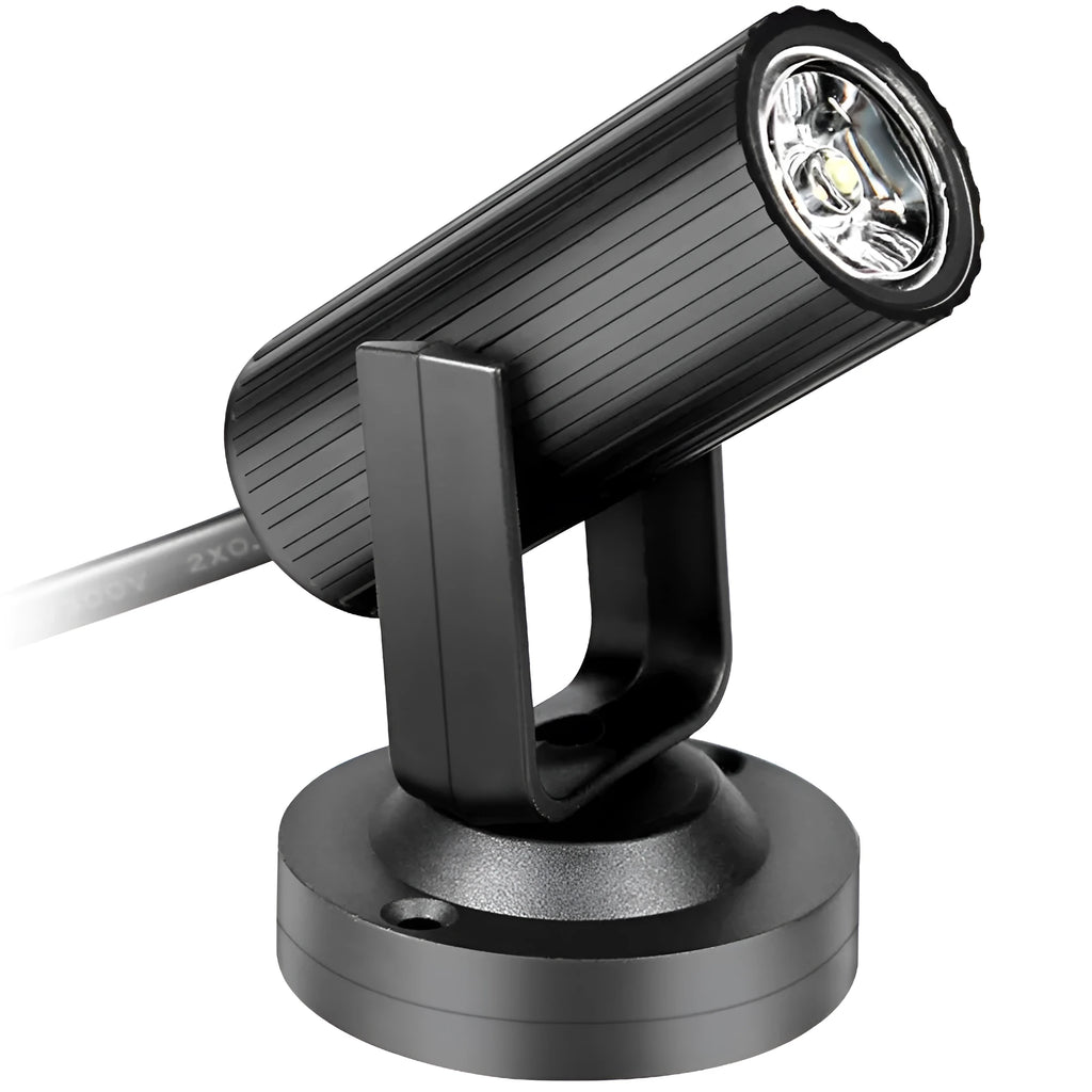 Black 1W RGBW LED stage pinspot beam spotlight for professional event lighting