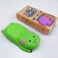 Single-sided PU wrist pad for mouse and keyboard use measuring 130mm by 70mm
