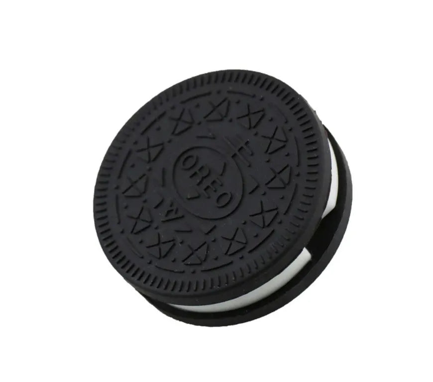 Sandwich cookie USB flash drive with PVC shell, USB 3.0 interface and capacity options from 4GB to 64GB