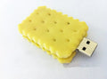 Sandwich cookie USB flash drive with PVC shell, USB 3.0 interface and capacity options from 4GB to 64GB