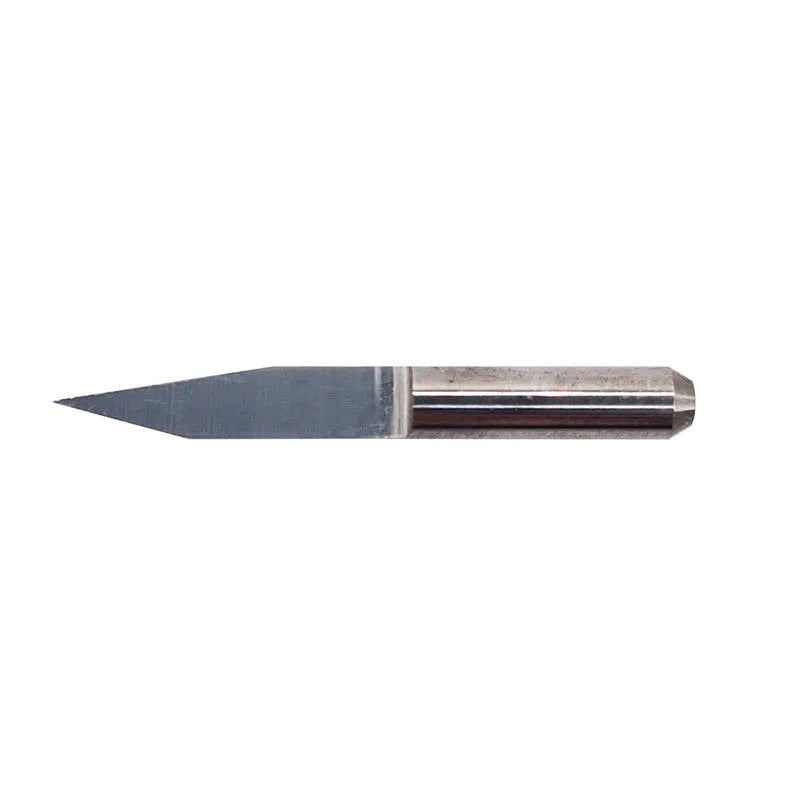 Set of ten tungsten steel engraving knives and milling cutters for acrylic in a package.