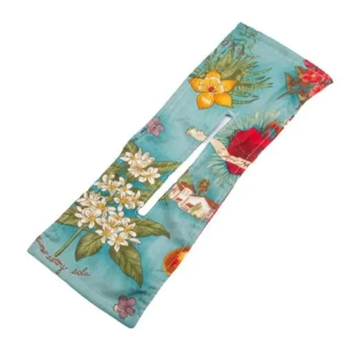 Cotton ladies headband with a pre-tied bowknot in a multipack set on a white background.
