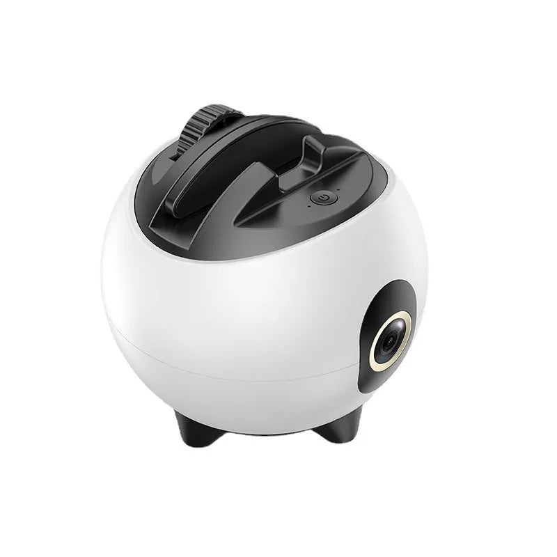 White ABS PTZ camera mobile phone stabilizer gimbal 107x107.8x104.2mm for Douyin live streaming
