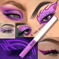 Neon liquid glitter eyeliner 7x1x1cm 15g with UV fluorescent effect, 10g net, eight neon colours.