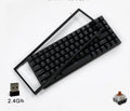 84-key wireless mechanical keyboard with white backlighting and USB-C port