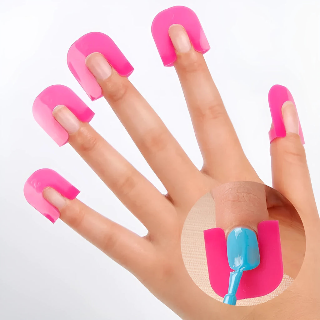 26-piece nail art overflow clip set, 33g, 15 x 8.7 x 2.3 cm, colour box or simple bag