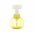 Flower foam bottle in pink, green, blue, and yellow colours for sensory bubble play