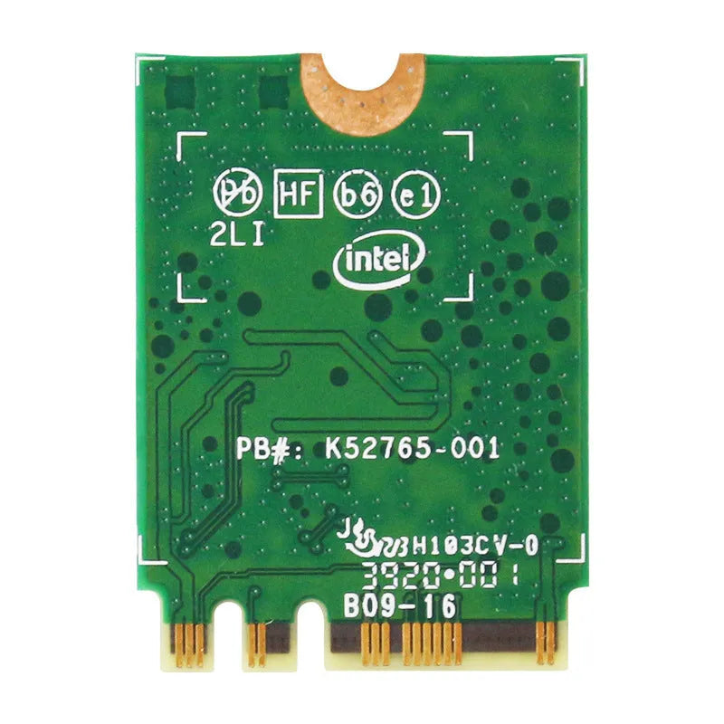 EDUP AX210 green circuit board Wi-Fi 6E internal network card for laptop installation