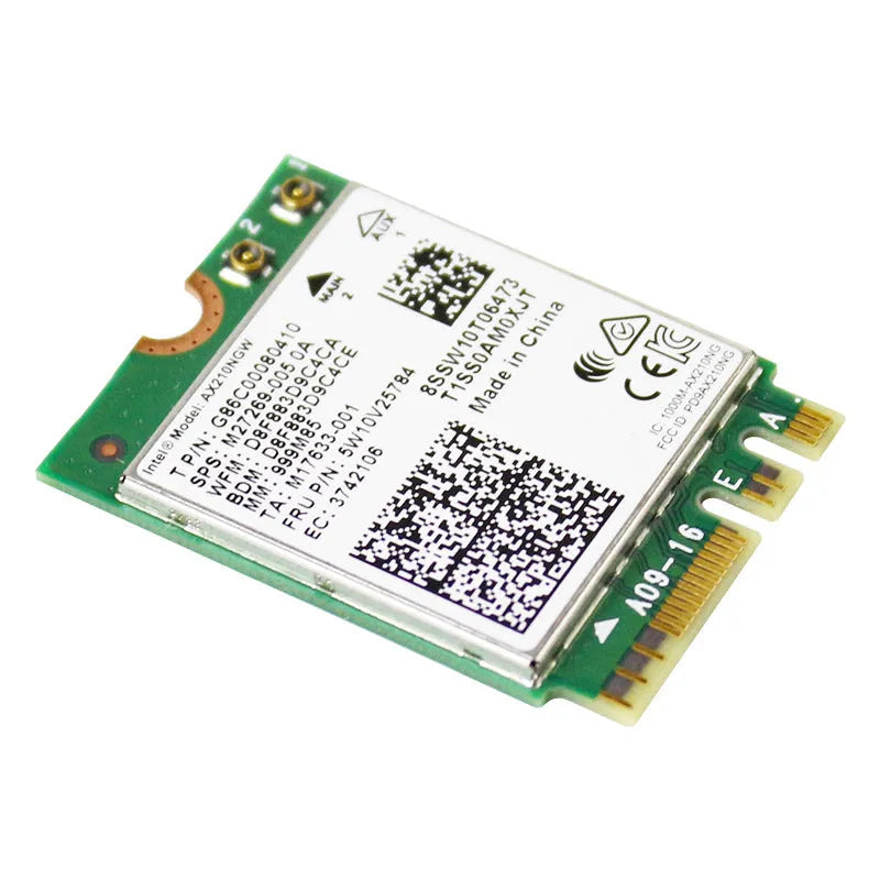 EDUP AX210 green circuit board Wi-Fi 6E internal network card for laptop installation