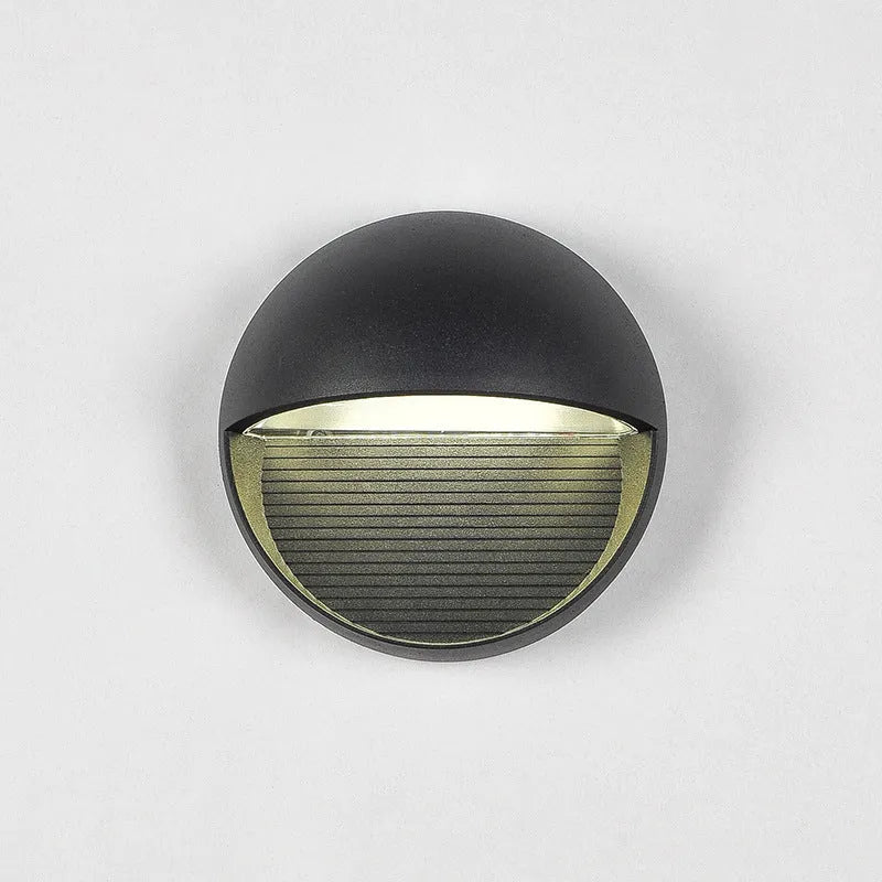 Outdoor waterproof aluminium wall lamp 12W 170x95mm with 120 degree beam angle