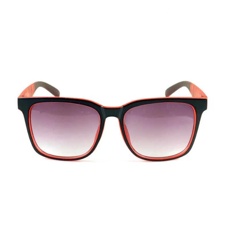 Square Kids Sports Sunglasses PC Frame AC Lens Strong Construction C1 Black C2 Green C3 Red C4 Orange C5 Yellow-Green C6 Blue Unisex Style