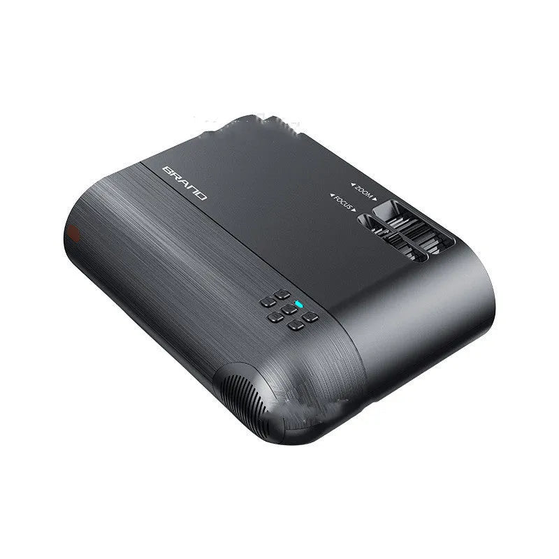 Portable Android WiFi projector with 8K lens for wireless mobile phone screen mirroring