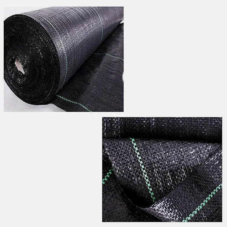 Black PE plastic weed-proof cloth for farmland and greenhouse weed control in multiple size options
