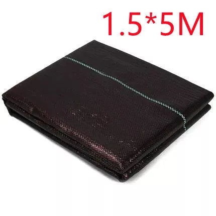 Black PE plastic weed-proof cloth for farmland and greenhouse weed control in multiple size options