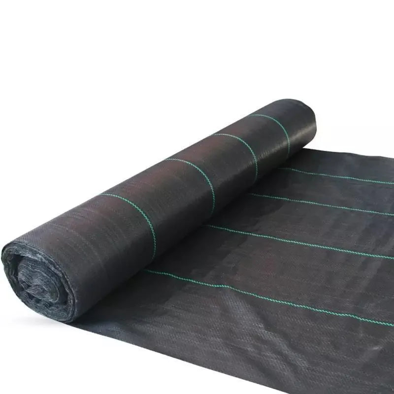 Black PE plastic weed-proof cloth for farmland and greenhouse weed control in multiple size options