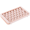 Round ice ball mould set in sky blue or pink with 18 or 33 cube grids