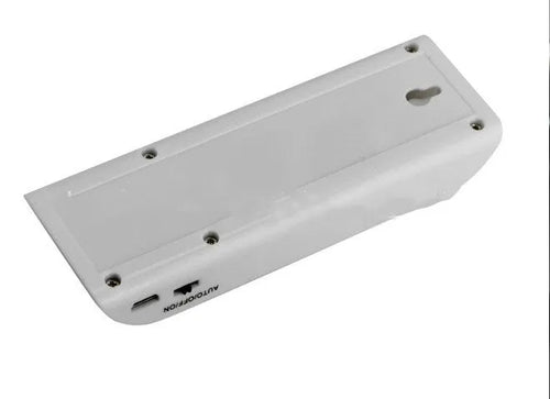 12 LED rechargeable night light with infrared sensor and PVC shade in new Chinese style