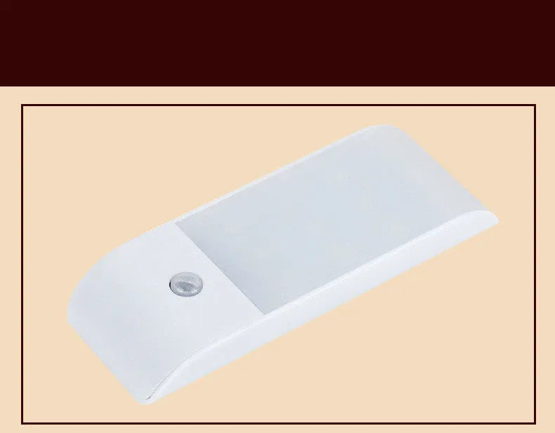 12 LED rechargeable night light with infrared sensor and PVC shade in new Chinese style