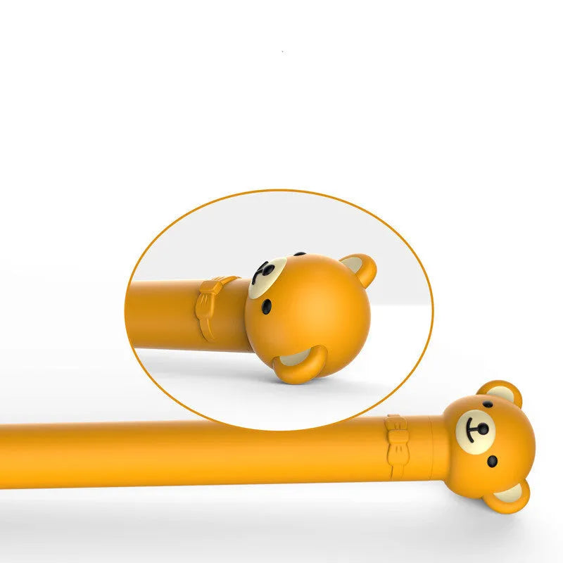 Cute cartoon silicone Apple Pencil case wallet style in solid colours: Obedient rabbit, Simple bear, Huanhuan deer, Leapfrog
