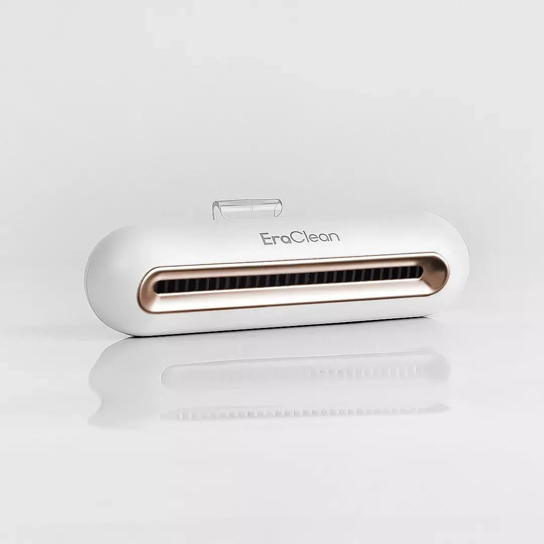 Rose gold USB-powered deodorant sterilizer for refrigerator and car odour removal