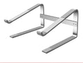 Aluminium alloy notebook heightening rack measuring 260x240x150mm in silver colour
