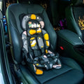 Child safety seat cushion single seat without backrest in car interior