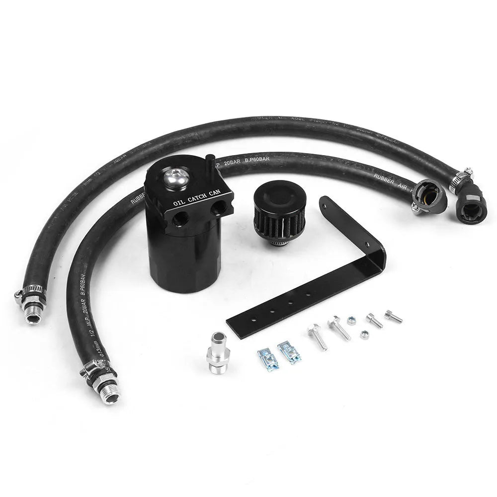 Aluminium alloy oil separator for Ford Expedition in black, blue, red, and silver options