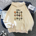 Hot Japanese Anime Haizhu hoodie pullover with character print front, available in multiple colours and sizes XXS to 3XL