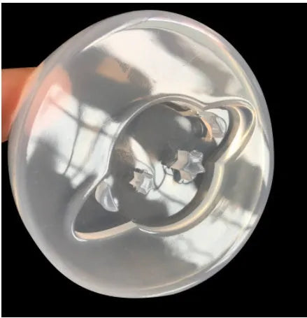 Silicone mould for epoxy resin crafting showing full mirror planet shape design
