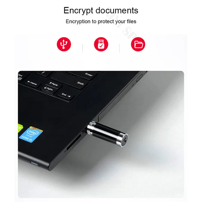 Black Amoi A1 digital voice recorder with metal shell on a surface, next to included headset.