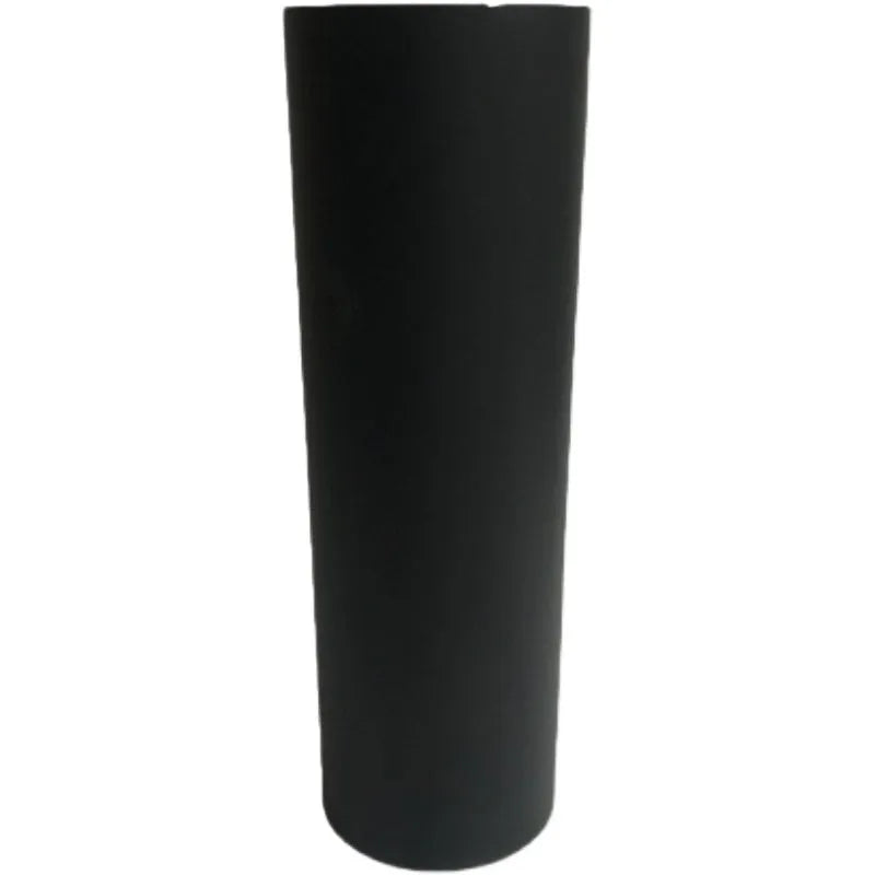 A4 matte black PVC self-adhesive printing label sheets in fine sand finish, 50 sheets per pack