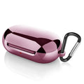 Gold pink silver black TPU silicone protective cover for Apple Samsung Galaxy Buds case