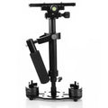 Black aluminium alloy S40 S60 handheld camera stabilizer with adjustable height mechanism