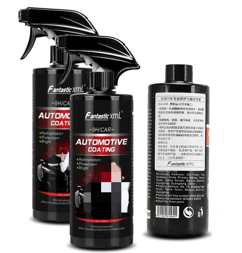 500ml automotive coating agent spray bottle for car paint protection in liquid sealant format