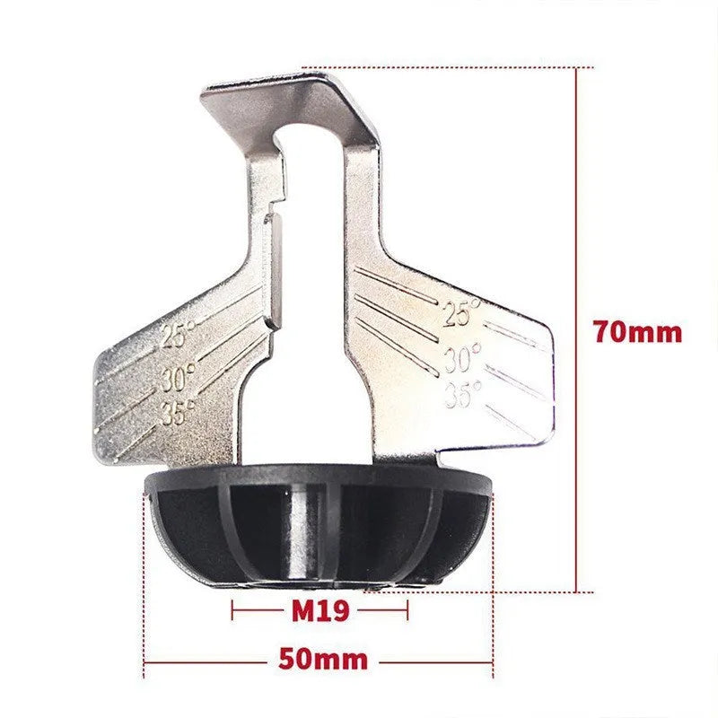 Silver electric chain grinding machine for band saw blades with 20mm metal construction