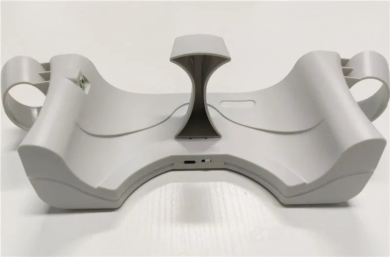 Milky white ABS wall-mounted charging set for Oculus Quest 2 handles with charger wire screw packing box