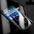 Purple hydraulic hydrogel screen protector for Samsung curved smartphones