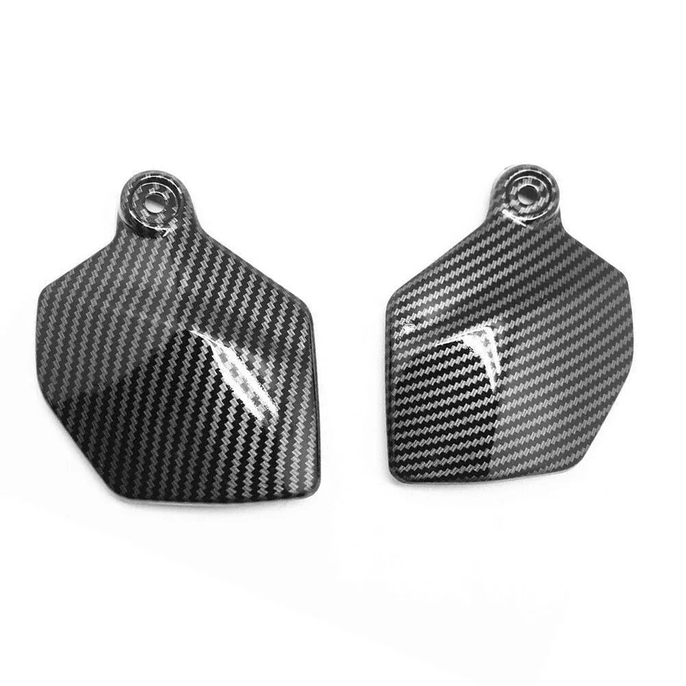 Pair of carbon fibre black motorcycle side fairings for Honda CBR1000RR