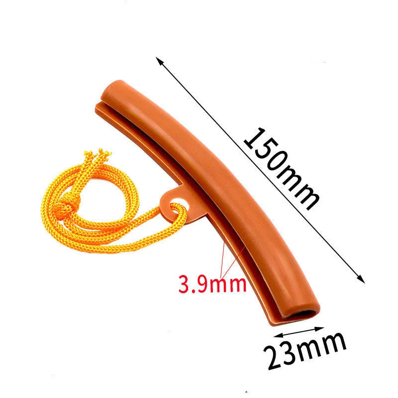 Polyurethane wheel hub protective cover in yellow, orange, blue, and red colour options